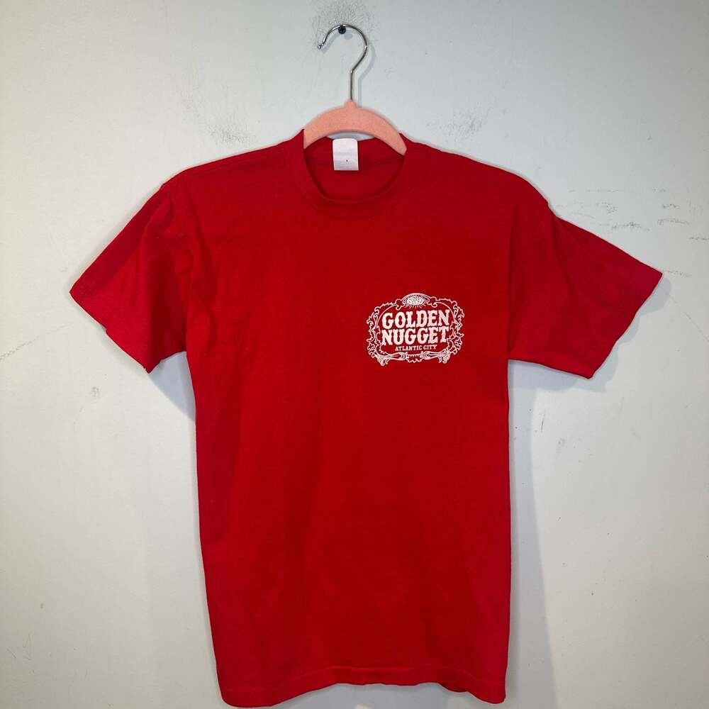 Vintage 1980s Action Sportswear Golden Nugget Casino Atlantic City New Jersey Re